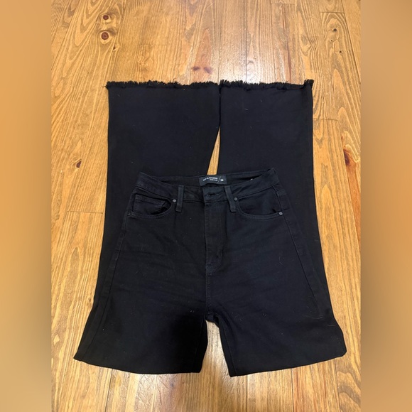 Just Black Denim - Just Black Women's Flare Jeans in Classic Black